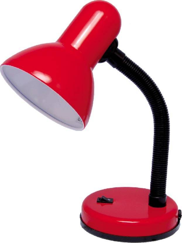 Lampka biurkowa K-MT-203 czerwona z serii CARIBA KAJA