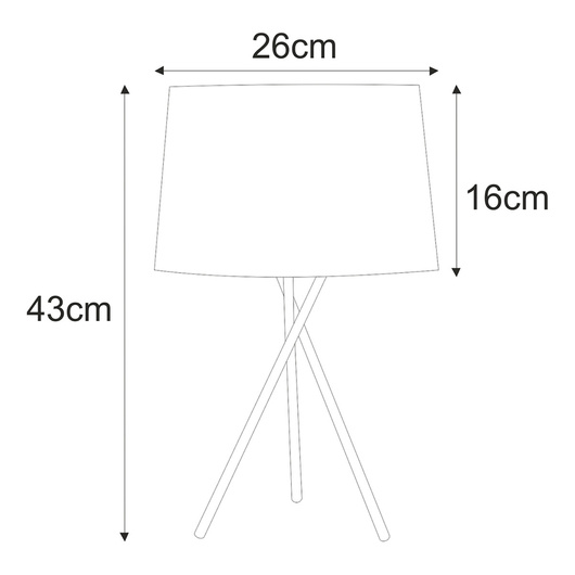 Lampka stołowa / nocna K-4357 z serii REMI GOLD