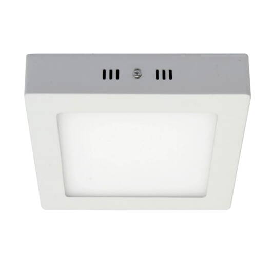 Natynkowy panel LED - kwadrat - Neutralna barwa - 12W