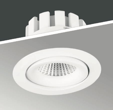 OCZKO OPRAWA SUFITOWA DOWNLIGHT - 13W. ŚCIEMNIANIE ORAZ REGULACJA BARWY: 2000K - 3000K.