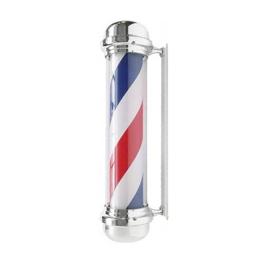 Plafon podświetlany pole barber shop BB-02 srebrny duży 113262