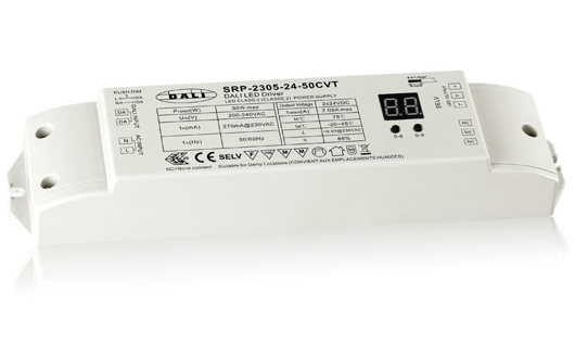 Zasilacz LED 24V 2A 50W  z interfejsem DALI/PUSH